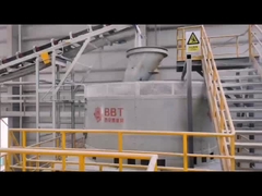 BBT TWPM-185 휠 젖은 판 밀 클레이 벽돌 제조 라인 썰기 장비 엣지 러너 밀