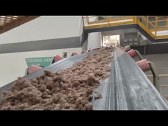 두 개의 이빨 롤링 크레셔 클레이 벽돌 만드는 기계 롤러 크레셔