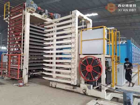 벽돌 생산 기계의 220V / 380V 자동 하역 시스템