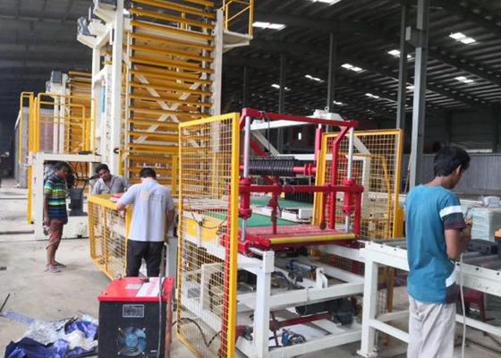 점토 벽돌 건조기 자동 로딩 풀링 시스템 기계 자동 ISO9001 인증