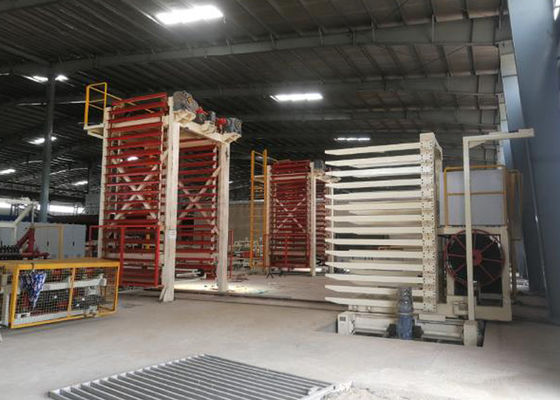 점토 벽돌 로딩 및 배하 시스템 완전히 자동 벽돌 건조기