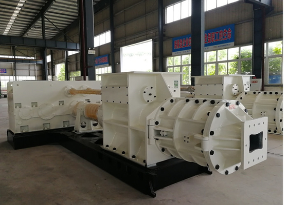 점토 벽돌 extruder extruder 형성 기계 진공 디젤 엔진