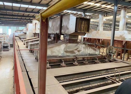 터널 오븐 터널 드라이어 및 큰 용량 800 톤 / 일로 점토 홀로 블록 제조를위한 자동 생산 라인