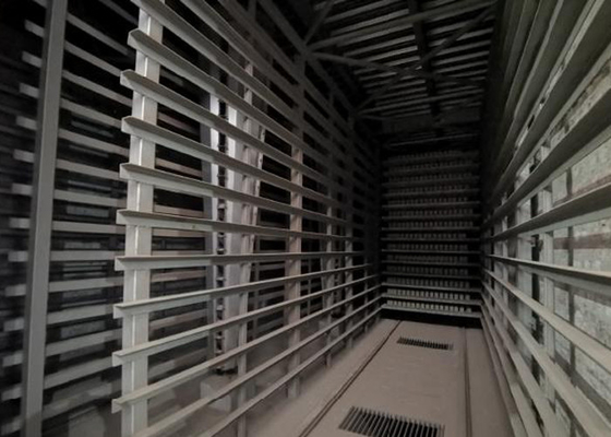 290KW 자동 찰흙 벽돌 건조기 기계 토양 구획 건조 약실 체계