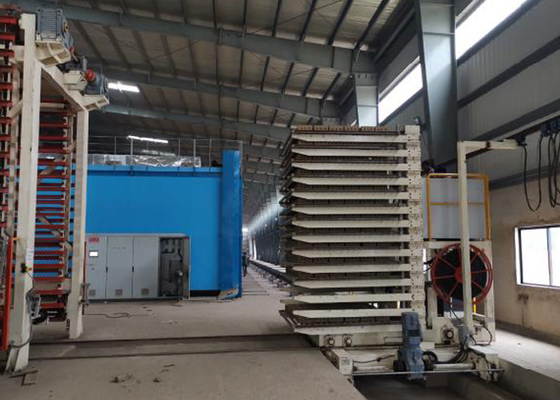 290KW 자동 찰흙 벽돌 건조기 기계 토양 구획 건조 약실 체계