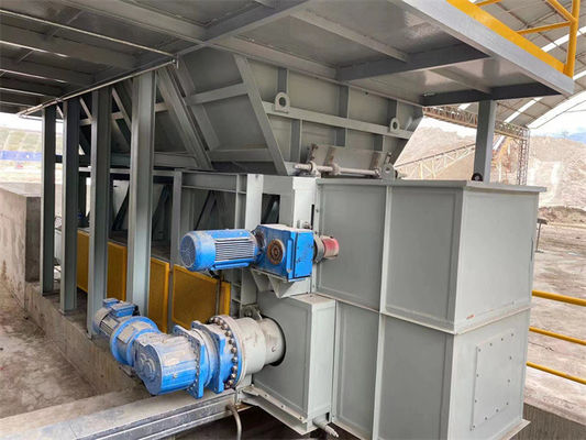 7.5kw 전력으로 완전 자동 점토 벽돌 제작 프로젝트 판 피더 기계