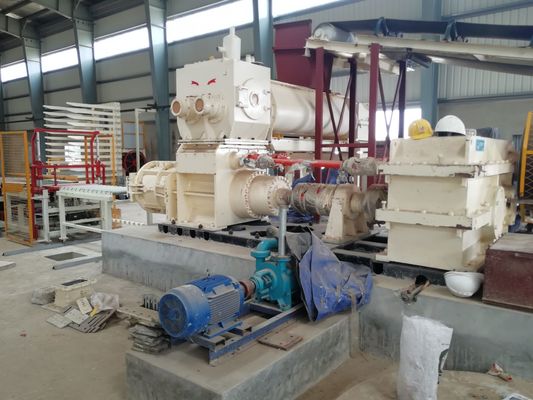 EV50A 붉은 점토 벽돌 제조 기계 완전 자동 BBT 터널 kiln 프로젝트