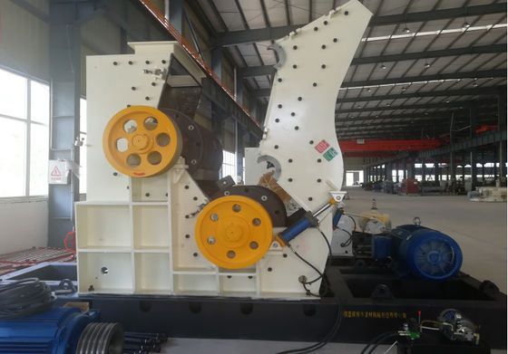에너지 절약 듀얼 모터 자동 90-120 t/h 듀얼 로터 해머 크러셔 (점토 및 석재 파쇄용)