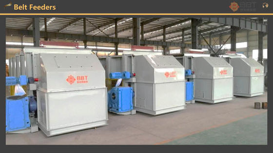 완전 자동 황토 벽돌 제조 라인을 위한 프로젝트 120톤/h 벨트 컨베이어 박스 피더 기계를 만드는 점토 중공 블록