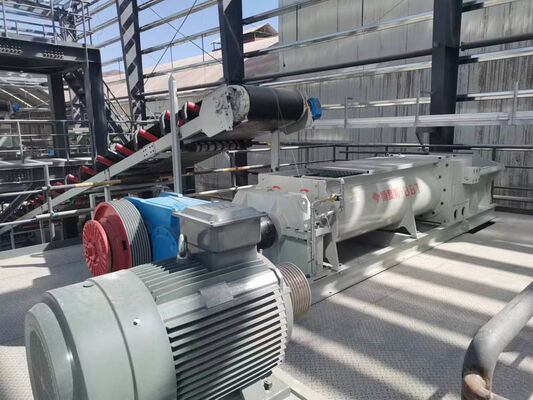 30 ~ 120 톤/h 회색 이중 치아 롤러 크레셔 원료 분쇄 BBT 제조업체의 점토 벽돌 제조