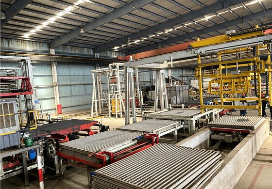 자동 점토 벽돌 공장을 위한 단층 터널 건조기 공정